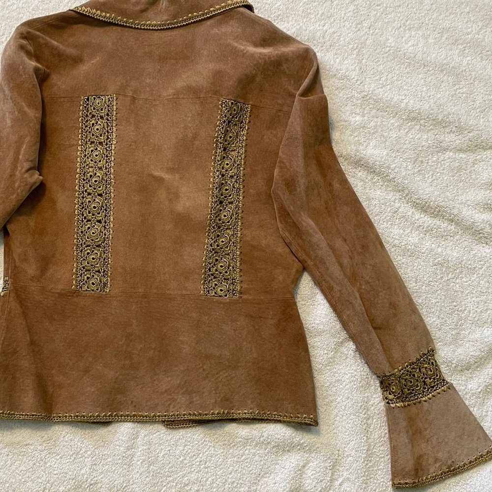 Lillie Rubin suede jacket/top - Picture 12 of 13